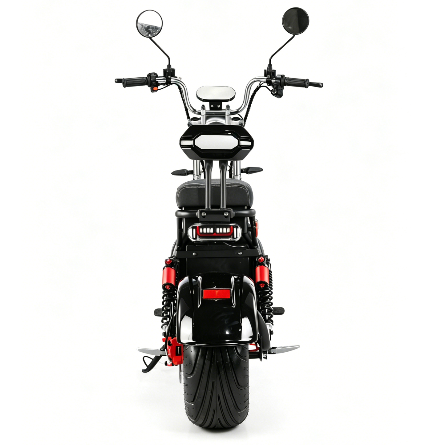 Citycoco electric scooter tem uma faixa de condução de 40-70 KM e uma velocidade de 32-50 KM/H