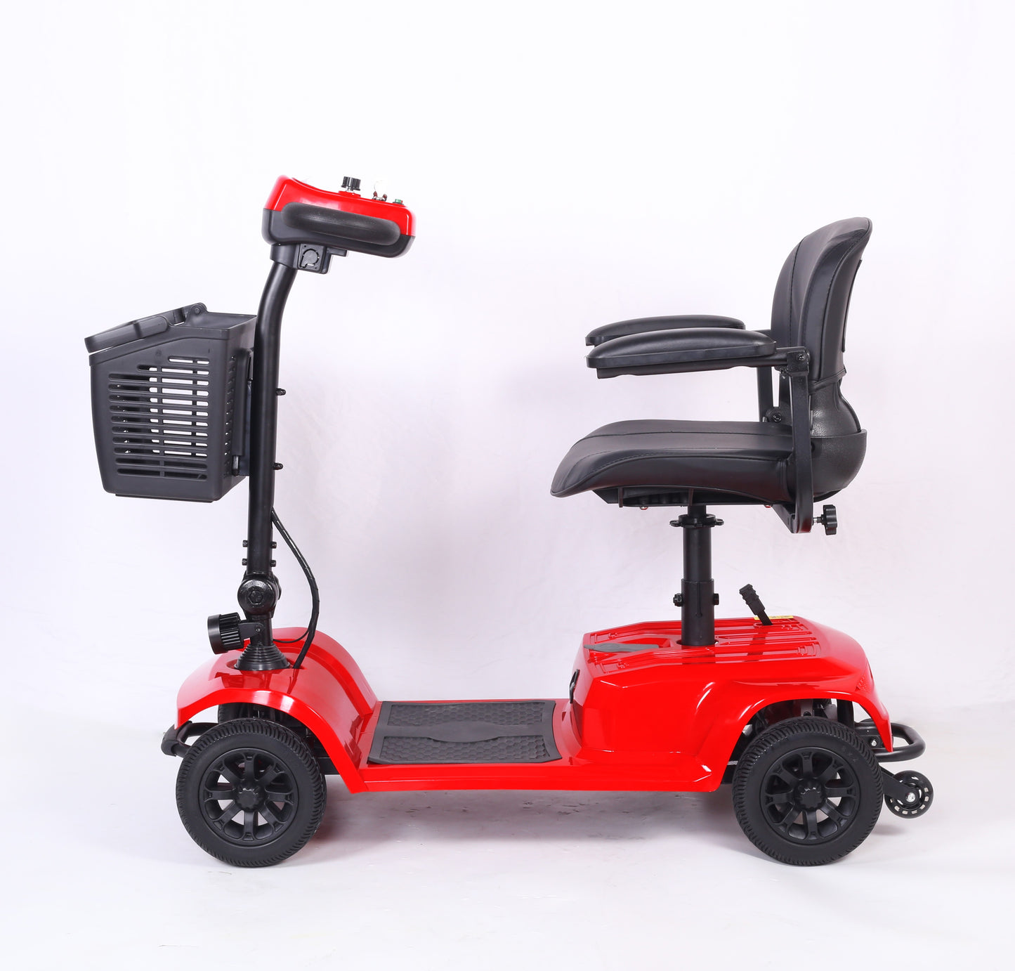 Adult Outdoor Electric Mobility Scooter 12.5 Miles 6KM/H Speed 440IBS Max Load Foldable 4 Wheel Scooter