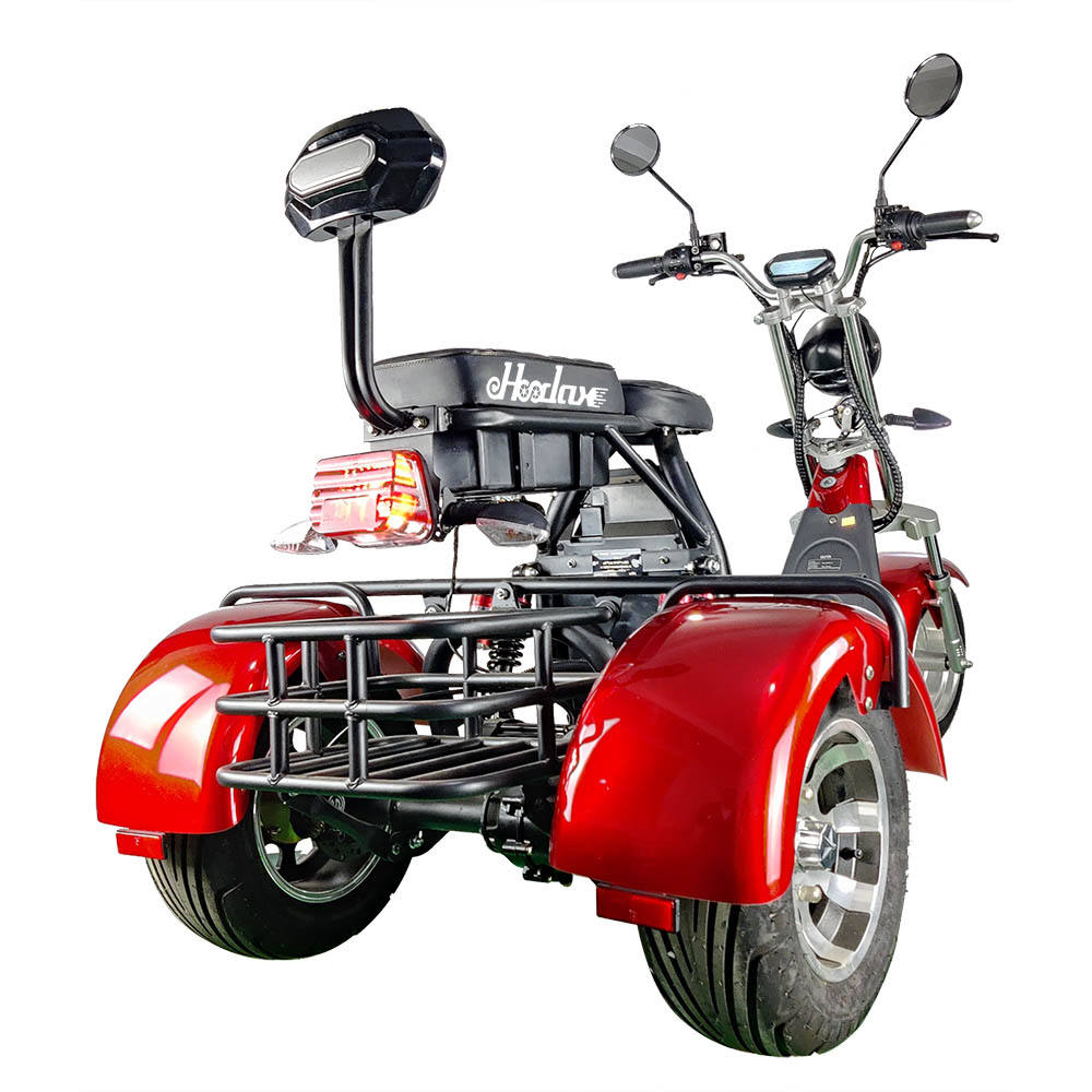 2000W Fat Tire Three Wheel Electric Scooter