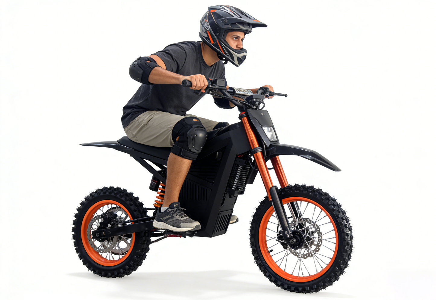 Velocidade máxima da motocicleta elétrica 1500W 60KM/H