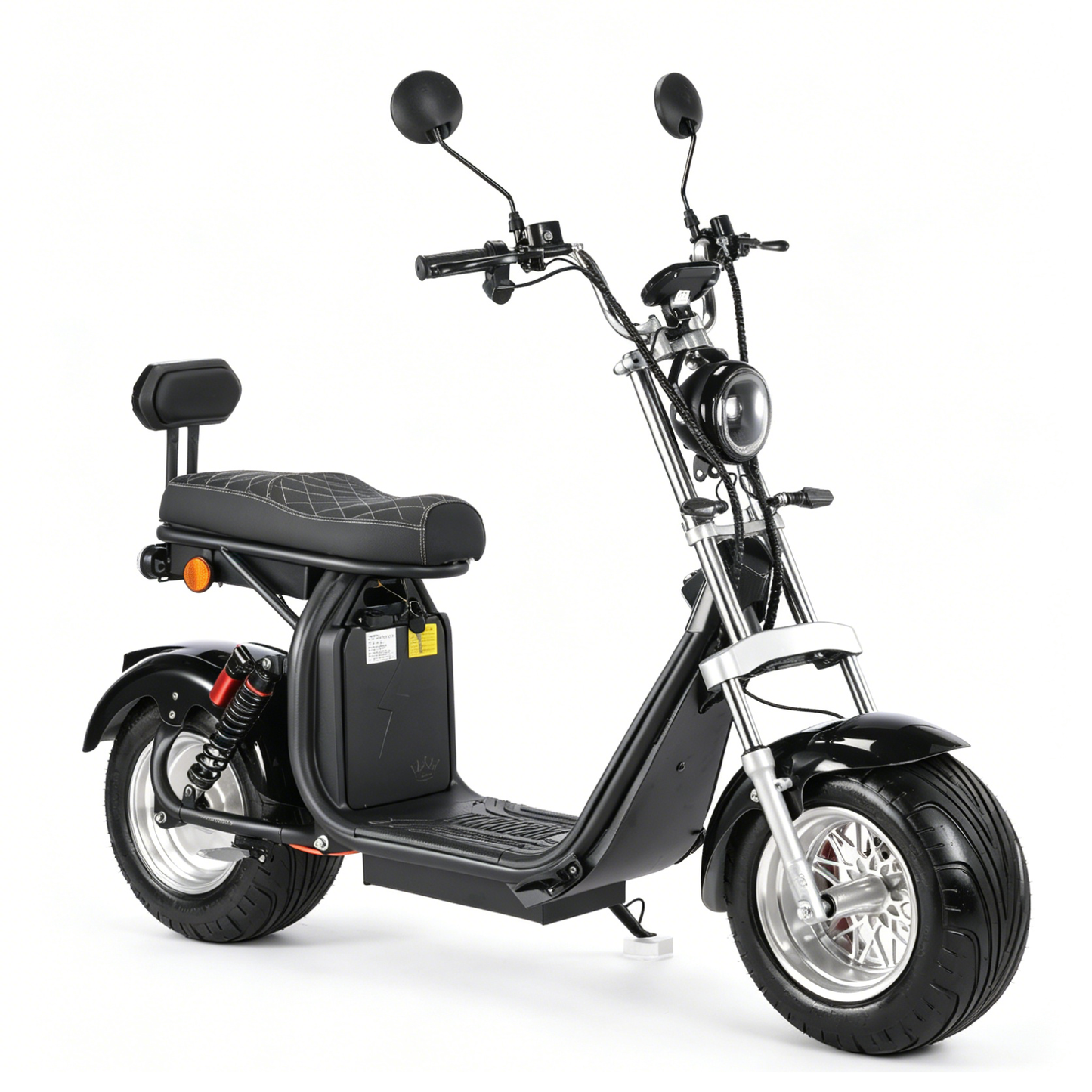 Citycoco electric scooter tem uma faixa de condução de 40-70 KM e uma velocidade de 32-50 KM/H