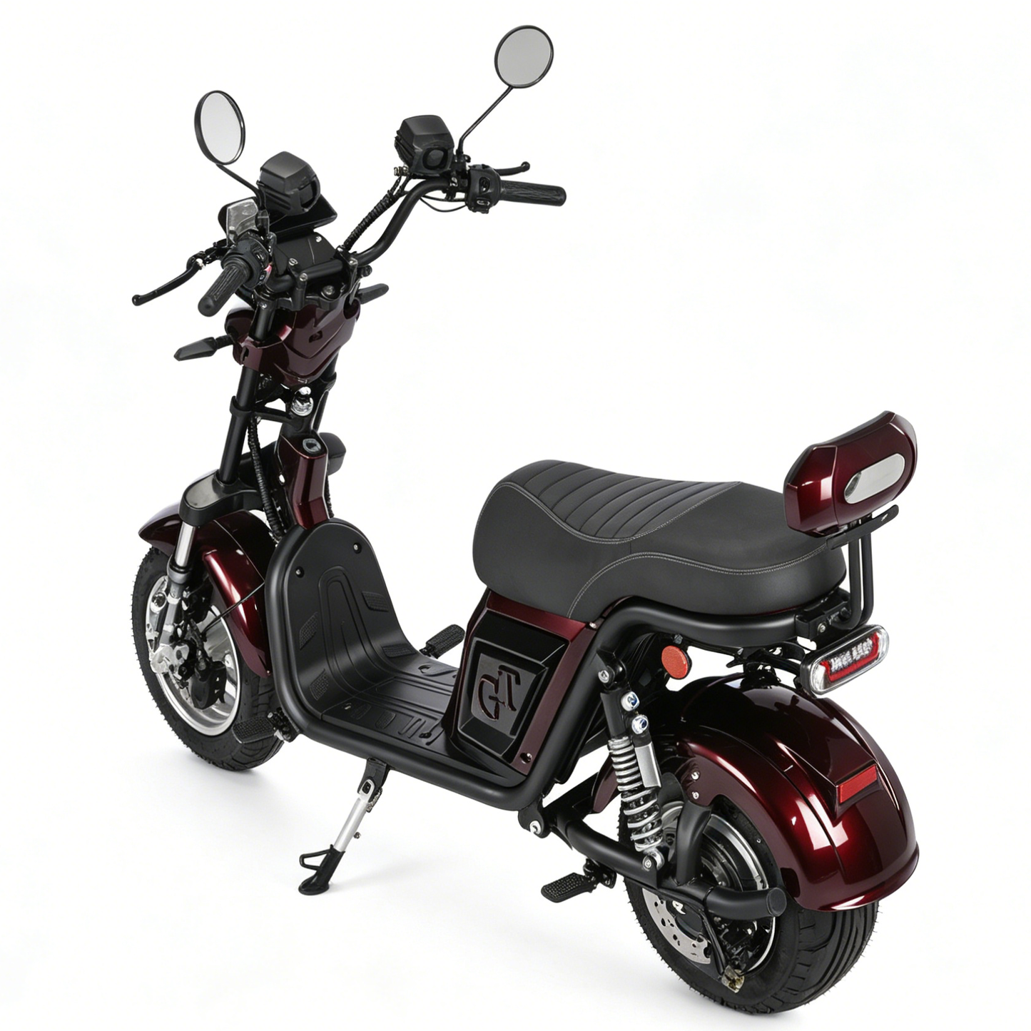 Motocicleta elétrica Harley com pneu largo de 18 polegadas 64V20AH bateria de lítio descartável