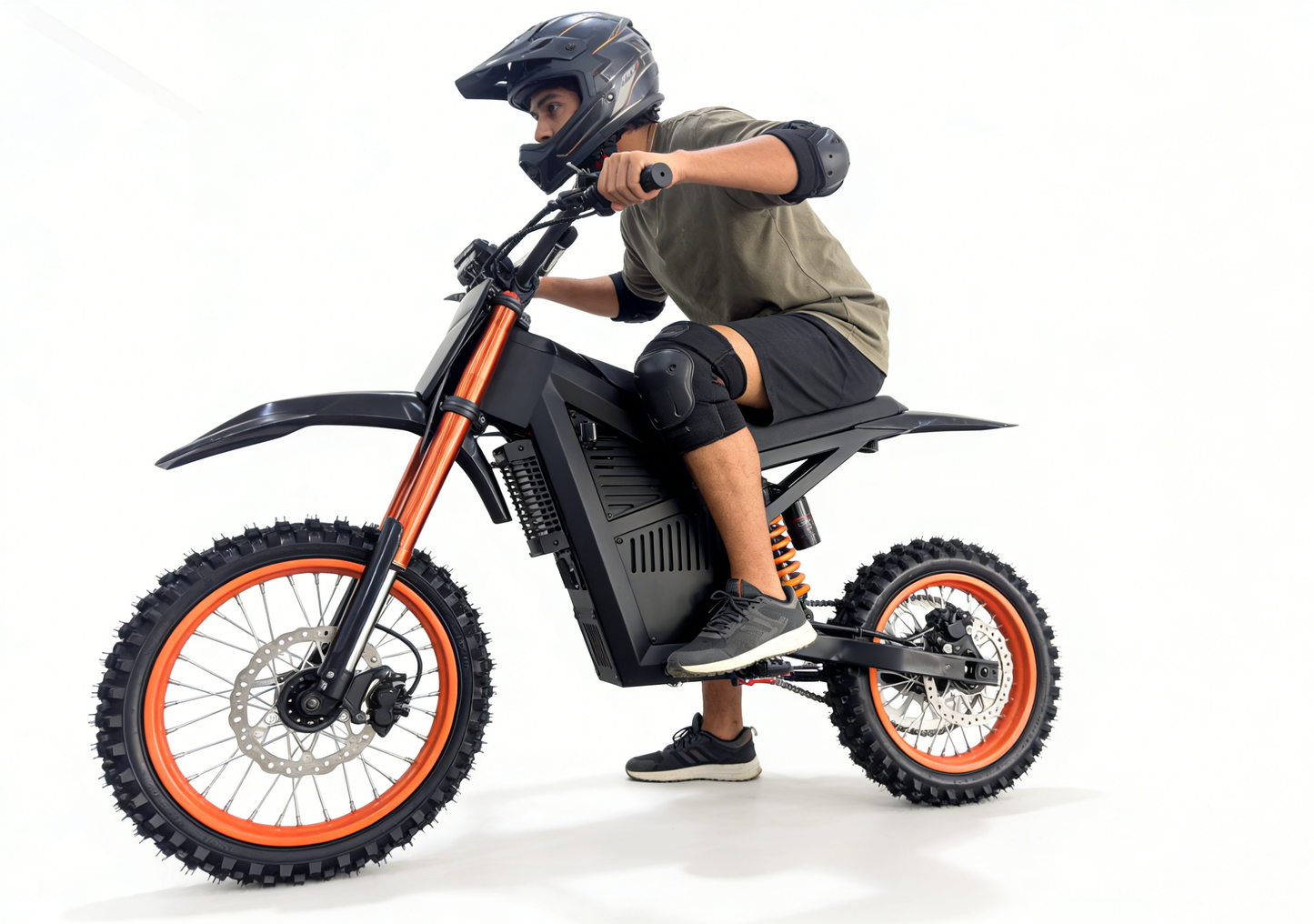 Velocidade máxima da motocicleta elétrica 1500W 60KM/H