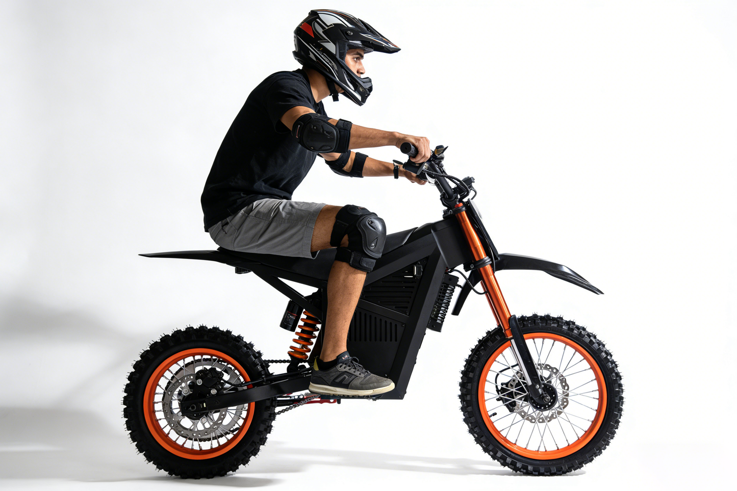 Velocidade máxima da motocicleta elétrica 1500W 60KM/H