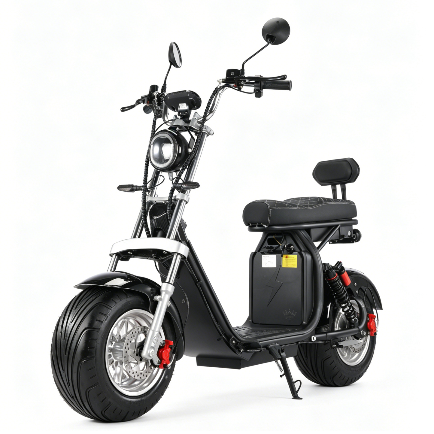 Citycoco electric scooter tem uma faixa de condução de 40-70 KM e uma velocidade de 32-50 KM/H