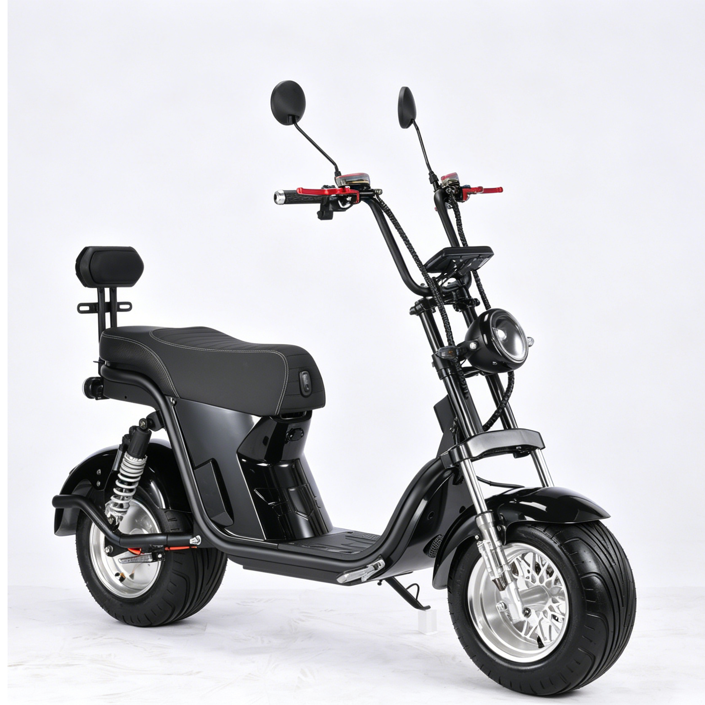 Adequado para uso externo adulto de scooters elétricos Harley, motor poderoso de roda de alumínio de 1000W