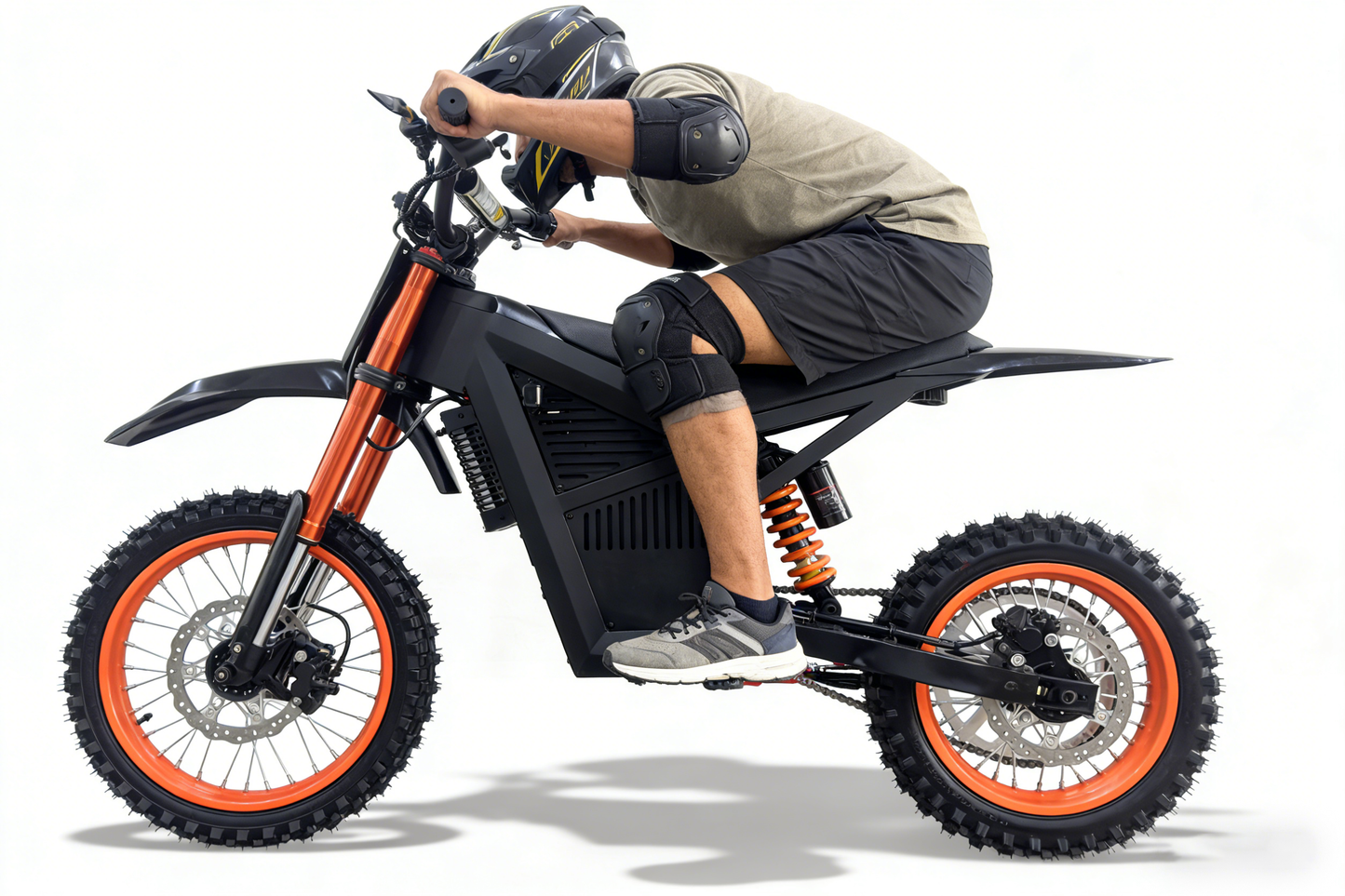 Velocidade máxima da motocicleta elétrica 1500W 60KM/H