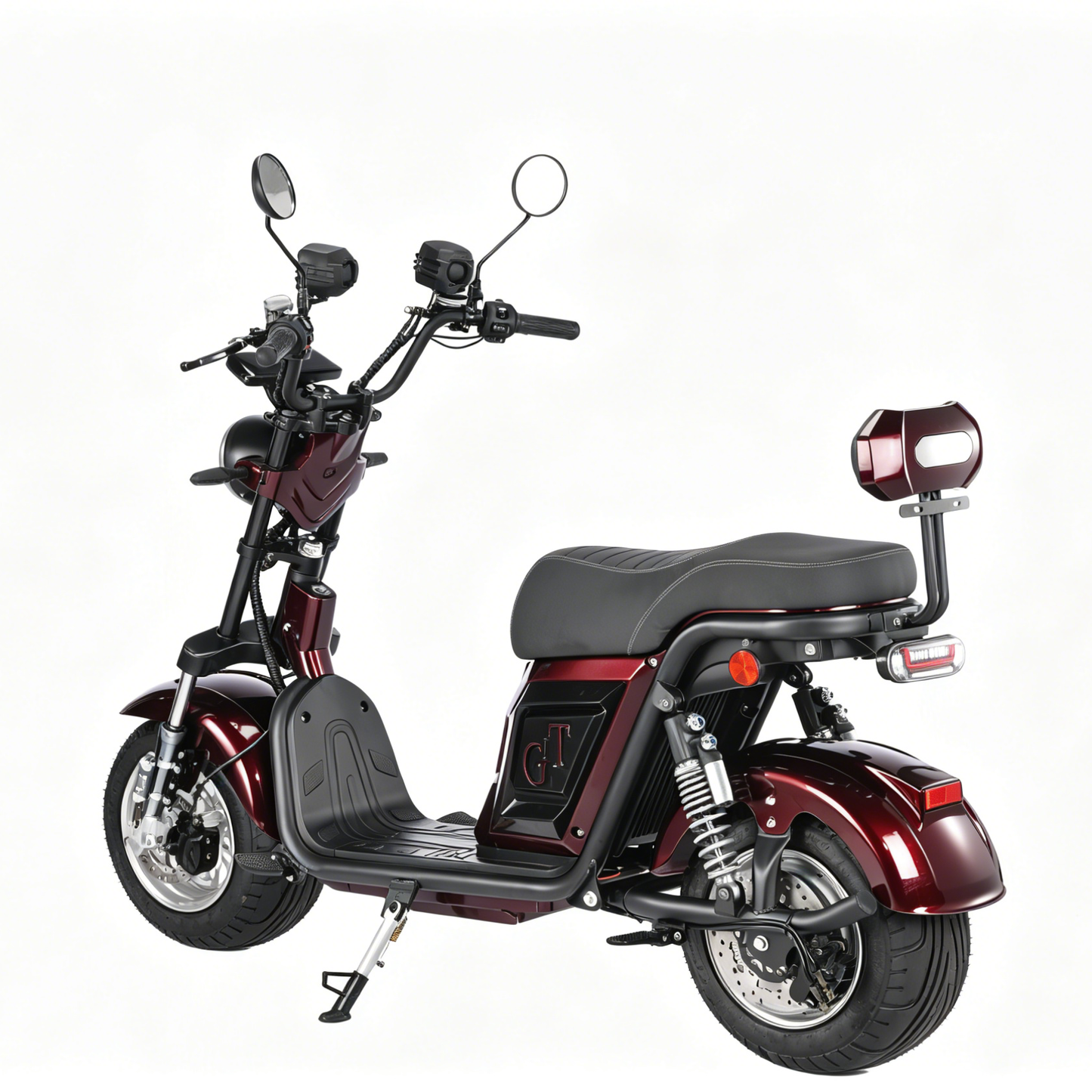 Motocicleta elétrica Harley com pneu largo de 18 polegadas 64V20AH bateria de lítio descartável