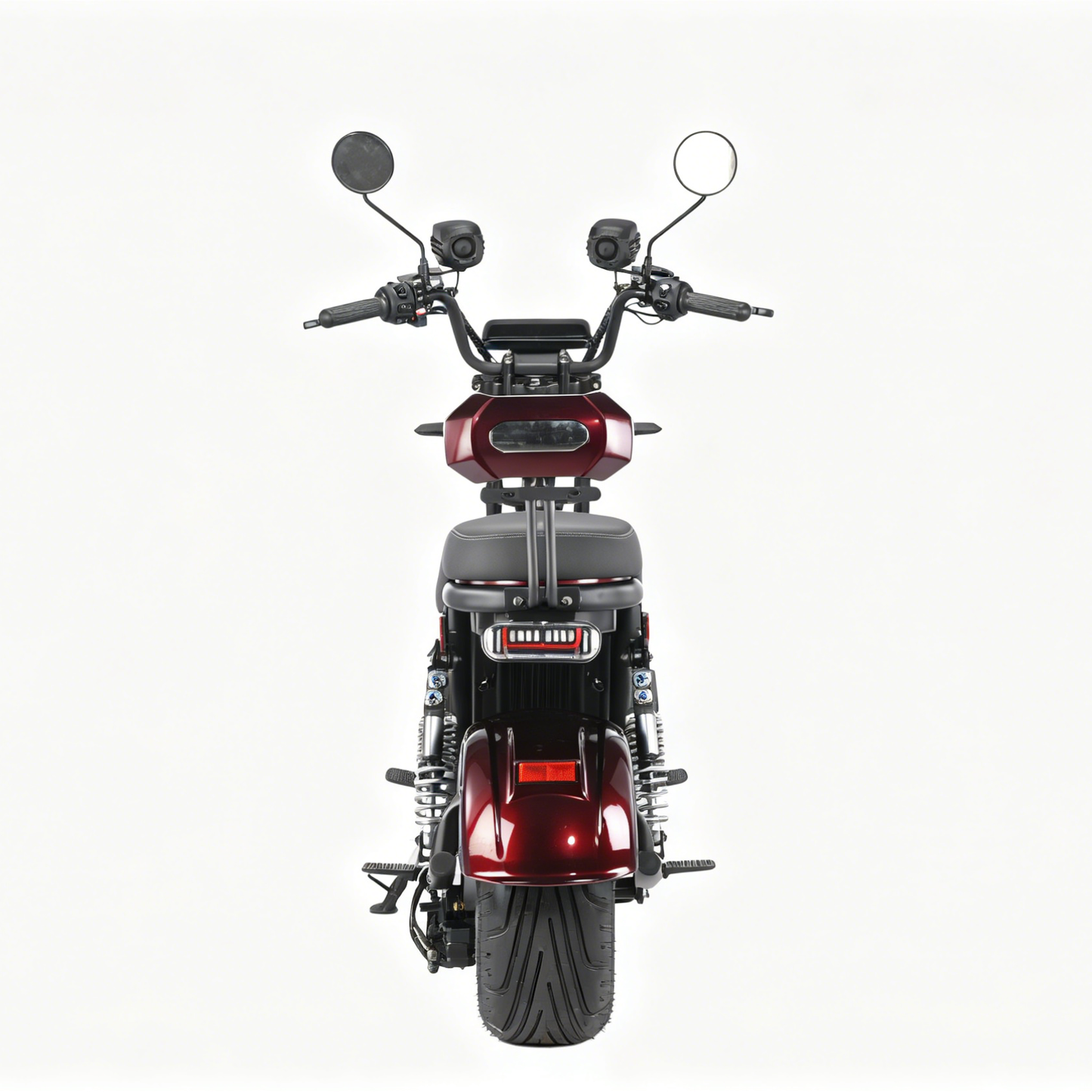 Motocicleta elétrica Harley com pneu largo de 18 polegadas 64V20AH bateria de lítio descartável