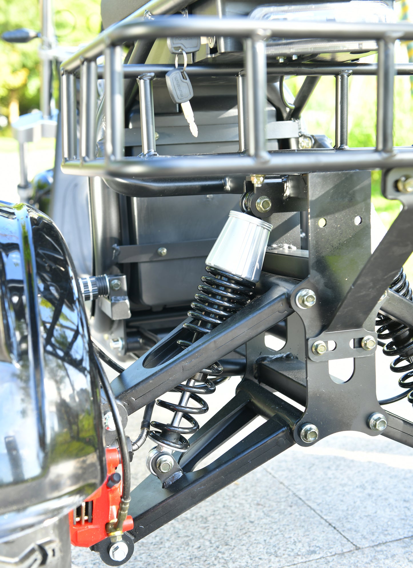 Powerful Electric Tricycle 6000W Dual Motor Max Speed 55-60KM/H Max Load 250KG For Adult Elderly Disabled People Outdoor Scooter