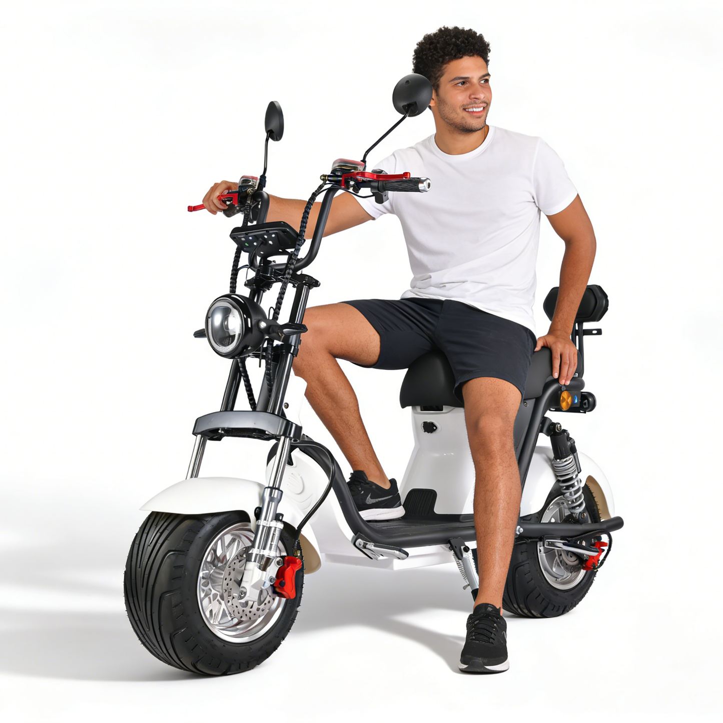 Motocicleta elétrica adequada para viajar adultos com uma quilômetro de 40-70KM citycoco