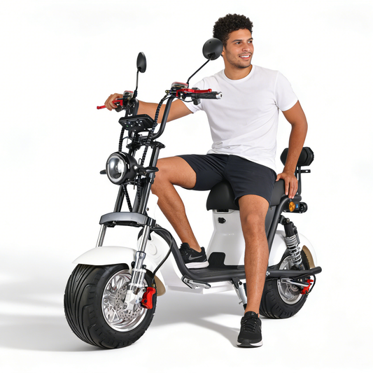 Motocicleta elétrica adequada para viajar adultos com uma quilômetro de 40-70KM citycoco