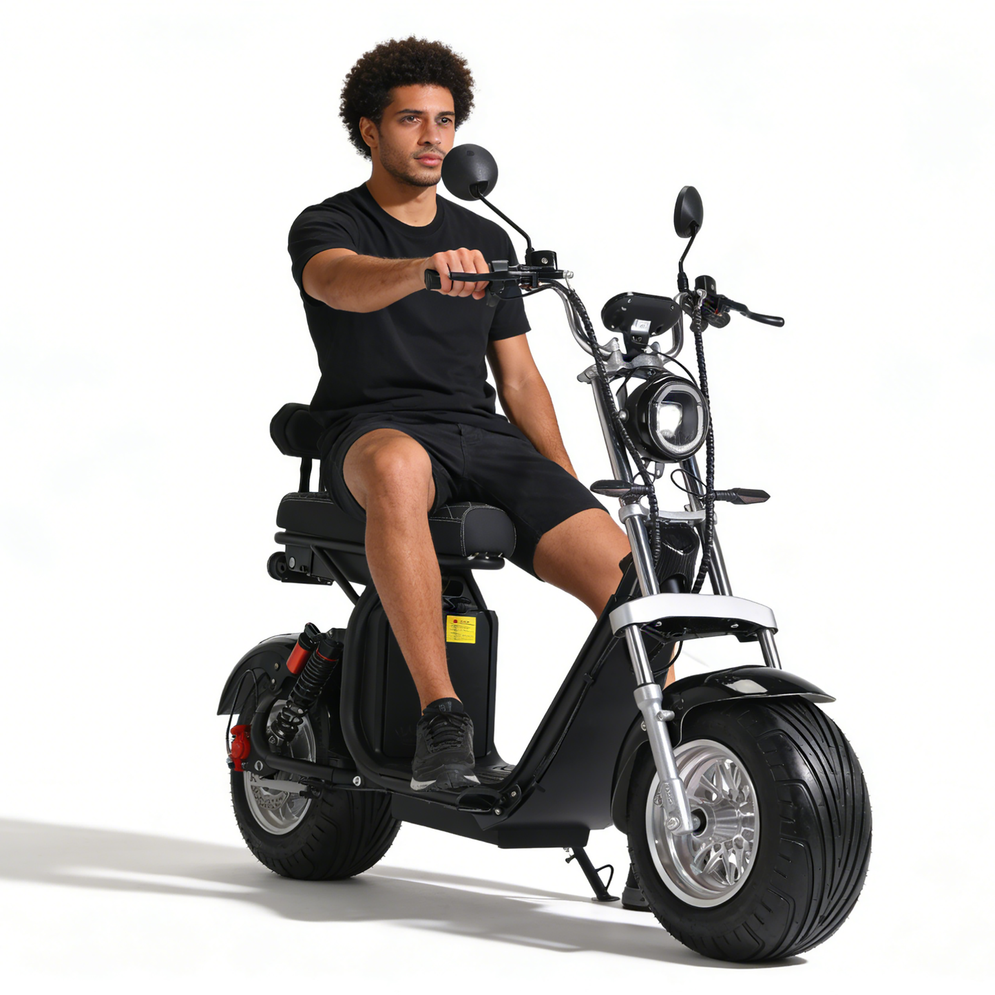 Citycoco electric scooter tem uma faixa de condução de 40-70 KM e uma velocidade de 32-50 KM/H